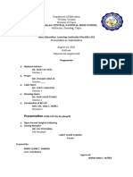 Dumalag Central National High School BE-LCP Stakeholder Presentation