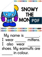 Meet Snowy the Monster