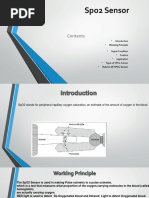 Spo2 Sensor: Working Principle