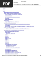 Exadata Database Machine and Exadata Storage Server Supported Versions (Doc ID 888828.1)