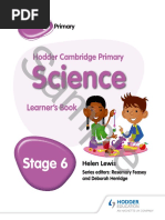 Pages From Science Learner S Book 6 Sample