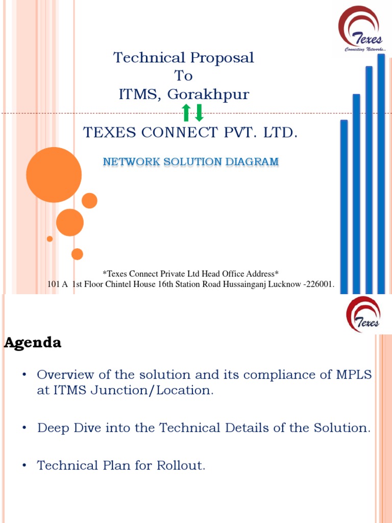 Technical Proposal To ITMS, Gorakhpur Texes Connect Pvt. LTD PDF