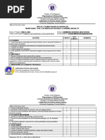 Department of Education: Project Kumustahan Sa Paaralan Monitoring Tool For Modular Distance Learning Modality