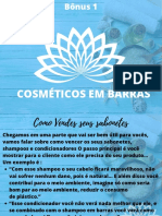 Cosméticos em Barras