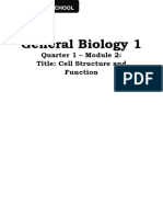 Cell Structure and Function: Understanding Cells at the Molecular Level