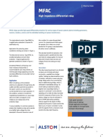 Rơ Le Differential Relay MFAC34