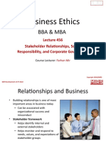 Business Ethics: Bba & Mba