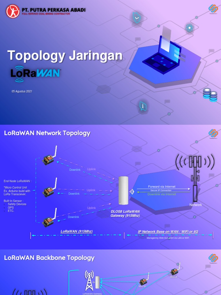 LoRaWAN Network Topology Overview | PDF | Network Topology | Wi Fi