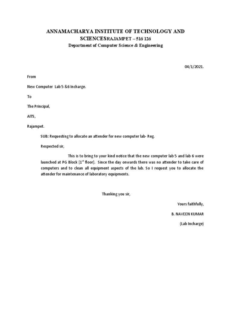 Annamacharya Institute of Technology and Sciences: RAJAMPET - 516 126 ...