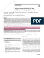 Láng O (2020), Comparative Study of Hyperpure Chlorine Dioxide With Two Other Irrigants Regarding The Viability of Periodontal Ligament Stem Cells