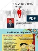 Kedisiplinan Dan Team Work