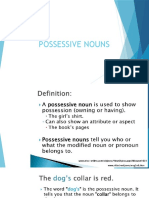q2 Lesson 2. 2 Possessive Nouns