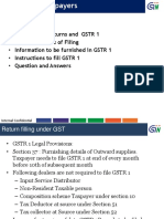 GSTR1 Guidelines