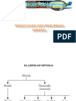 Pengolahan Dan Pemurnian Mineral