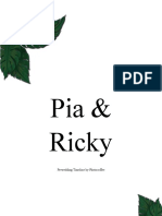 Pia Ricky Prewedding Timeline