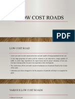 Low Cost Roads