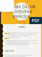 Agama Dalam Kehidupan Manusia