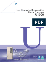 Low Harmonics Regenerative Matrix Converter: Certified For ISO9001 and ISO14001