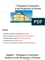 CA-Group 1-Vietnamese and English Syntax