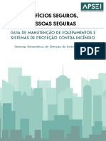 [Folheto] - Guia de Manutenção de Equipamentos e SPCI - Sistemas Automáticos de Deteção de Incêndio e Gases – APSEI