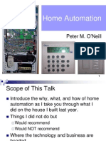 Home Automation: Peter M. O'Neill