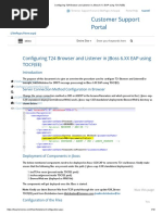 Configuring T24 Browser and Listener in JBoss 6.XX EAP Using TOCF (EE)