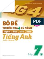 Bộ Đề Tự Kiểm Tra 4 Kỹ Năng Tiếng Anh 7 - Tập 2