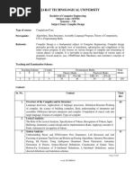 Gujarat Technological University: W.E.F. AY 2020-21