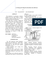 Seismic Performance of Wall-Type RC Bridge Piers Retrofitted With AFRP Sheet