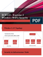 Ece122 - Exercise 3 Wireless (Wifi) Security: Dr. M. Ramakrishnan Associate Professor/Ece SRM University, Ap