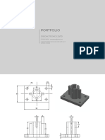 Portfolio Autocad 2D e 3D