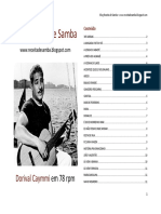 Blog Receita de Samba com mais de 20 músicas de Dorival Caymmi