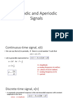 Lesson 2 Periodic and Aperiodic Signal