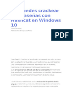 Así Puedes Crackear Contraseñas Con Hashcat en Windows 10