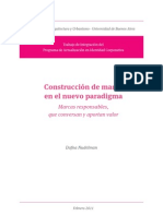 Construccion de Marca en El Nuevo Paradigma - Por Dafna Nudelman