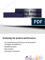 Analyzing Product Performance