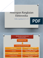 Materi Kelas XI Penerapan Rangkaian Elektronika Part 1