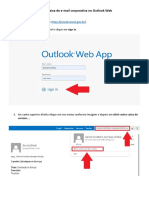 Utilizar Caixa de E-Mail Corporativa No Outlook Web