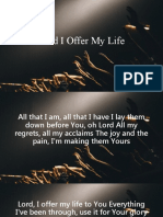 Lord I Offer My Life