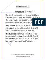 Spelling Rules Handout PR