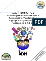 Math3 - q2 - Mod1 - Pagpapakita (Visualizing) NG Pagpaparami (Multiplication)