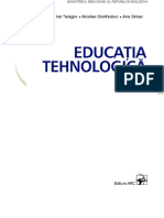 V Educatia Tehnologica A. 2017 in Limba Romana
