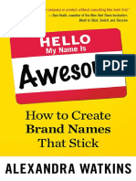 Hello My Name is Awesome EXCERPT