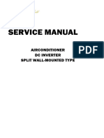 Service Manual: Airconditioner DC Inverter Split Wall-Mounted Type