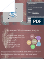 BE, Ch-2 Environmental Analysis (Part II), 4604 (Divya Makkar), M.com 2nd Sem.