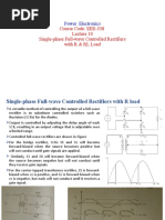 Course Code: EEE-338 Single-Phase Full-Wave Controlled Rectifiers With R & RL Load