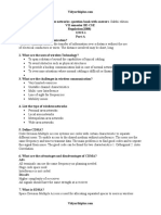 CS2045 Wireless Networks QA