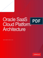 Oracle SaaS Architecture