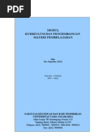 Download MODUL KURIKULUM DAN PENGEMBANGAN MATERI PEMBELAJARAN FINAL by FannyAReta SN51960710 doc pdf