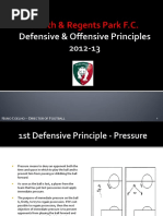 Defensive & Offensive Principles